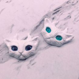 Cats Pattern DIY Crystal Epoxy Mould Practical Silicone Ornament Jewellery Pendant Decor Mould Handcraft Soap Cat Model Making Tool