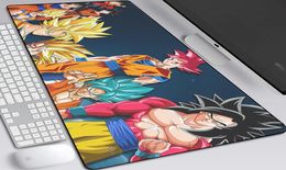 Mouse Pads Wrist Rests Anime Goku Pad Large Gaming Antislip Table Mat Quality Computer Office5125725