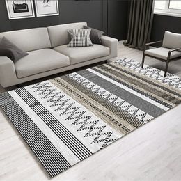 Nordic Simple Carpet for Living Room, Modern Sofa, Coffee Table, Cute Bedroom Bedside Blanket, Full Home Mat