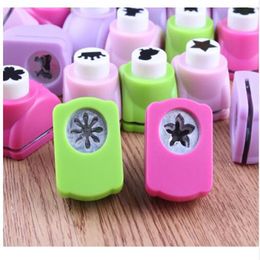 1 PCS Kid Child Mini Printing Paper Hand Shaper Scrapbook Tags Cards Craft DIY Punch Cutter Stamp Tool 16 Styles