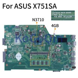 Motherboard For ASUS X751SA N3700/N3710 4G Notebook Mainboard X751SJ F751SJ K751SV F751SV X751SV A751SV F751SA A751SA Laptop Motherboard