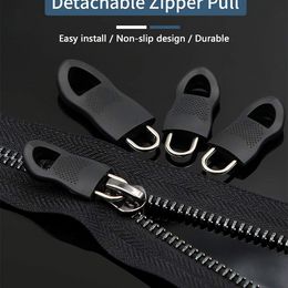 Instant Zipper Repair Kit Universal Instant Repair Replacement Zipper Puller for Zipper Slider DIY Sewing Craft Sewing Kits