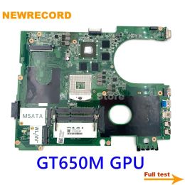 Motherboard For Dell Inspiron 17R 7720 Laptop Motherboard DA0R09MB6H1 REV H CN072P0M 072P0M HD4000 GT650M GPU DDR3 Fully Test