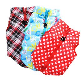 Warm Dog Clothes For Small Dog Windproof Winter Pet Dog Coat Jacket Padded Clothing Chihuahua French Bulldog Puppy Outfit Vest