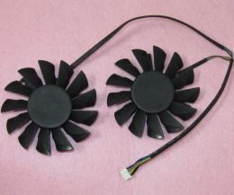 Cooling R140 PLA07010S12HH 65mm Graphics / Video Card Dual Fan Replacement 40mm 0.5A 4Wire 4Pin for MSI Radeon R7850 HD7850 TwinFrozrIII