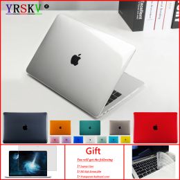 Cases 2022 Laptop Case For Apple Macbook M1 M2 Chip Air 13.6 Pro 14.2 16.2 inch,Touch Bar ID Pro Retina 11 12 13 15 16 inch Cover