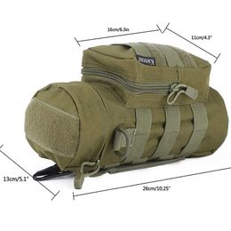 Travel Tool Kettle Set Outdoor Tactical Military Molle System Water Bags Bottle Holder EDC Multifunctional Bottle Pouch Hunting