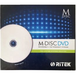 Discs 3Pcs MDisc MDISC MDISK DVD R Recordable 4.7GB Permanent Storage Lifetime Archival