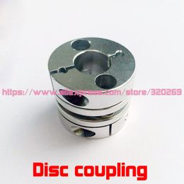 2PCS Servo Motor Shaft Coupling Aluminum Single Disc Coupler Disk Coupling D26 L26 5 6 6.35 8 10Mm