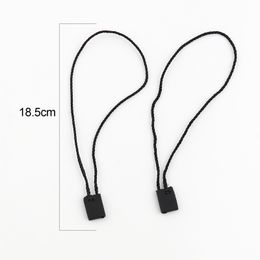 100/500Pcs Metal Pins Buckle Clothes Polyester Tag Rope Cord Hanging Tablet For Garment Bag Tags Cards DIY Clothing Accessories