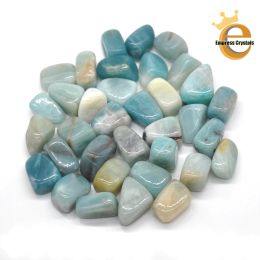 Natural Amazonite Crystal Tumbled Bulk Healing Mineral Specime Gemstones Gem Raw Aquarium Decoration