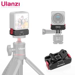 Accessories Ulanzi OA11 Magnetic Power Supply Base Dual Interface Folding Base for DJI Osmo Action 3 Foldable Mount Adapter for Action 3