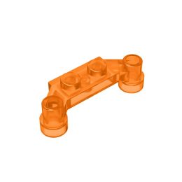 Gobricks GDS-1080 Plate, Modified 1 x 4 Offset compatible with lego 18624 4590 children's DIY Educational Building Blocks Tech