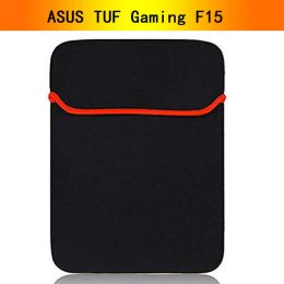 Case Capa ASUS TUF Gaming F15 Case Para Laptop / Computador / Pc / Notebook / Capa Protetora Preta Vermelha