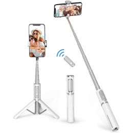 Monopods Mini Selfie Stick Tripod Aluminium Monopod Stand For Xiaomi Huawei iPhone 11 Pro Max X XS XR 7 8 Plus SE 2020 12 Phone Smartphone
