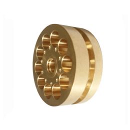 Custom CNC Machining Brass Fitting CNC Turned Connector Coupling Fitting