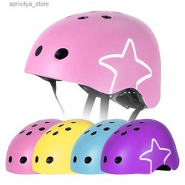 Cycling Helmets 3-6 Years Kids Helmet Bicyc Ultralight Childrens Protective Gear Girls Cycling Riding Helmet Kids Bicyc casco ciclismo cap L48