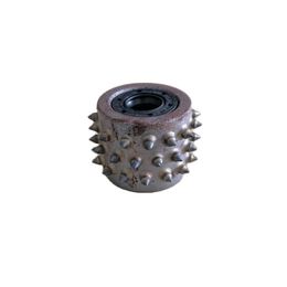 Diamond Abrasive Tools Bush Hammer 45 Teeth Wheel For Granite Marble Litchi Surface And For Exterior Tiles And Floor Stone