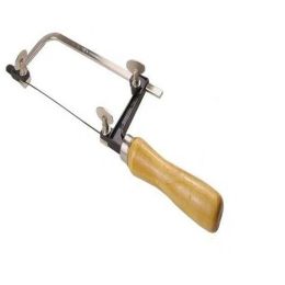 Professional adjustable saw bow wooden handle Jewellery U-shaped top cover jig saw frame hand tool Jeweller saw frame