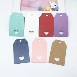 50 pcs 5x3cm multi-color mini-cute mini-sling card DIY wedding notes label baking cake bread price card