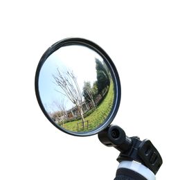Outdoor Cycling Equipment Handlebar Rearview Mirror Wide-Angle Convex Mirror Bicycle Mirror Mountain Bike Rearview Mirror