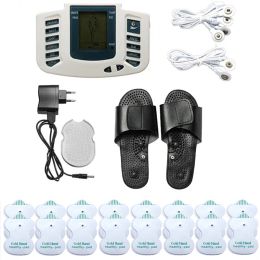Electrical Muscle Stimulator EMS Physiotherapy Pulse Dredge The Meridians Massager For Foot Neck Lumbar Spine Massage Equipment
