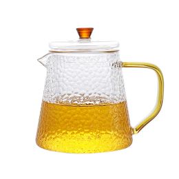 New Heat Resistant Glass Teapot Glass Borosilicate Tea mug Gas Stove Flower Puer Kettle Chinese Kung Fu Tea Set With Filter