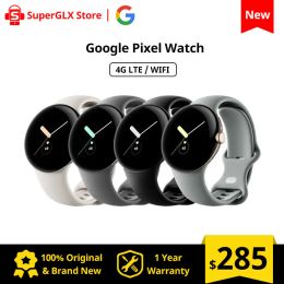 Watches Original Google Pixel Watch 41mm WiFi Smart Watch Heart Rate Tracking Watch 1.2" AMOLED GPS NFC Google Pixel 7 7 Pro Smartwatch
