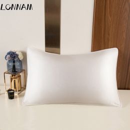 100% Mulberry Silk Pillowcase Real Silk Pillowcase Pure Natural Silk Pillowcase Standard Queen King Size Pillow Case Free Ship