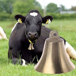 Cow Horse Sheep Grazing Brass Bells for Farm Animals Horse Home Anti-Theft Accessories