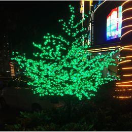 Brand New1.5m 5ft Outdoor Artificial Christmas Tree LED Cherry Tree Lights 480pcs led 110V/220VAC DHL Fast Free Shipping