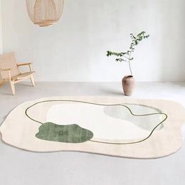 Nordic Style Living Room Carpet Study Hotel Decorative Rugs Large Area Irregular Bedroom Carpets Simple Sofa Coffee Table Mat