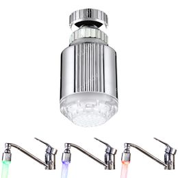 LED Water Faucet Light Shower Stream Tap Aerator