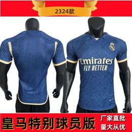 Soccer Jerseys 2324 Real Madrid Network Special Edition Player Jersey Blue Football