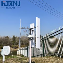 New Vertical Wind Turbine Generator 600W 12V 24V 48V 3 Phase With 3 Blades Designed For Home Or Streetlight Projects