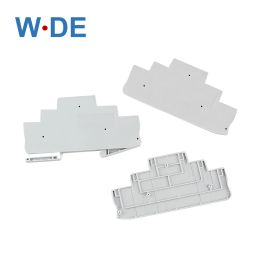 End Cover Plate D-PT2.5-3L For PT Series Din Rail Terminal Blocks PT2.5-3L End Cap 1 Piece