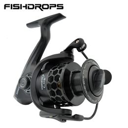 Fishdrops Fishing Reels Spinning Reel 12bb Saltwater Lightweight Pesca Size 10007000 Wheel Coil 240408