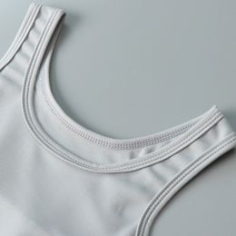 Ruoru S-4XL Strengthen Bandage Reinforced Short Corset Tomboy Lesbian Tank Tops Chest Shaper Breast Binder Trans Vest Underwear