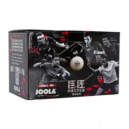 Joola Great Master ABS 40+ Table Tennis 100pcs Balls Seamed New Material Plastic Poly Ping Pong Balls for Training