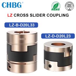 LZ D20L33 D20L23 Oldham Coupling Flexible Aluminium Alloy Shaft Coupler 5mm to 8mm for CNC Servo Mo