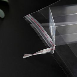 20pcs Width 34-37cm Clear Apparel Bags Self Seal Plastic Bags Wedding Party Opp Gift Bag Adhesive Bags for T-Shirt and Clothes