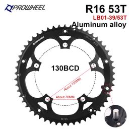 PROWHEEL 110/130BCD Road Bike Chainring 110bcd/130bcd Chainring Compatible with Shimano FC-R7000/R8000/R9000 Crankset Bike Parts