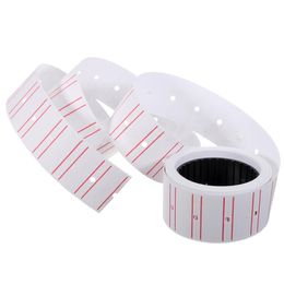10PCS Adhesive Price Labels Paper Tag Price Label Sticker Single Row For Price Gun Labeller Suitable For Grocery 21mmX12mm