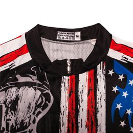 Weimostar USA Team Cycling Jersey Short Sleeve Men Summer Mountain Bike Clothing Maillot Ciclismo Road Bicycle Shirt Cycle Wear