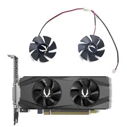 Pads New 45MM GTX1650 GPU Fan T125010SU(B) DC 12V 0.32A 2PIN for ZOTAC GAMING GeForce GTX 1650 Slim Graphics Card Cooling Fan