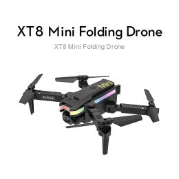 Drones LS/RC XT8 Foldable Aerial Photography RC Drone Helicopter 4K Single / Dual Camera FPV Air Pressure Altitude Hold 2.4GHz 4CH Qua