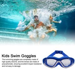 Kids Swim Goggles Anti-fog Anti-ultraviolet 180 Degree Wide Field Swimming Goggles Anti-Leakage Swim Training Eyewear Glasses