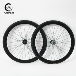 700C Фиксированная велосипедная велосипедка 40 -мм колеса колеса алюминиевого сплава фиксированные колеса для велосипедов с высокой прочностью 32H Hubs