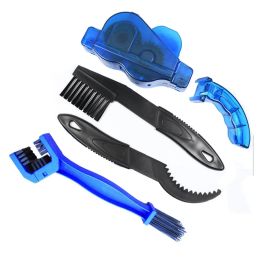 A set Mountain Cycling Cleaning Kit Portable Bicycle Chain Cleaner Bike Brushes Scrubber Wash Tool Outdoor Accessory