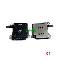 Dual For Iphone X XS XR 11 12 Pro Max Mini Micro SIM Card Reader Holder Tray Slot Connector